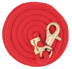 Weaver Poly Lead Rope with Bull Trigger Snap – 10 ft Heavy-Duty Equine Handling Rope