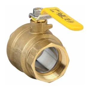 2″ Full Port Ball Valve – Brass, 600 PSI, FNPT Connection