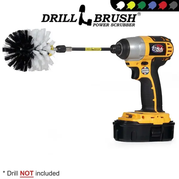 Drillbrush Car Cleaning Drill Brush Kit – Wheel & Interior Detailing Set with Extension Attachment - Image 5